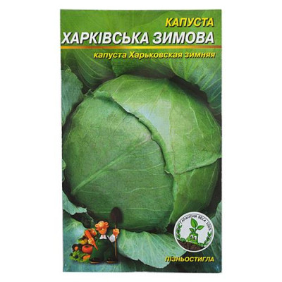 Семена капусты Харьковская Зимняя 0, 5гр Купить Семена капусты Харьковская Зимняя 0.5гр Дом, сад, огород