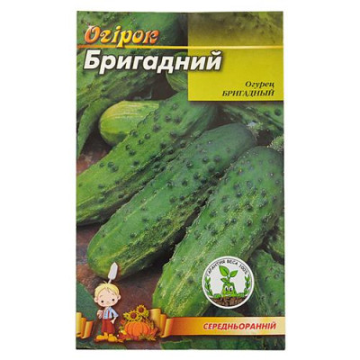Купить Семена огурцов Бригадный евро пакет 1гр 20шт Дом, сад, огород