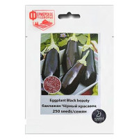 Семена баклажана Агромакси Черный красавец 1.17г