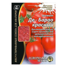 Купить Семена томата Агромакси Де-барао красный 3г Дом, сад, огород