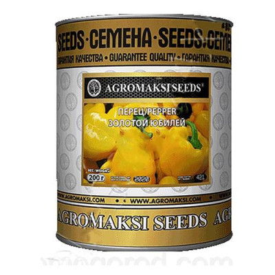 Семена Перец АГРОМАКСИ сладкий Золотой юбилей 100г Купить Семена перца сладкого Агромакси Золотой юбилей 100г Дом, сад, огород