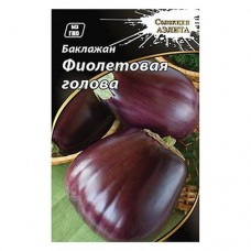 Купить Семена баклажана Агромакси Фиолетовая голова 0.3г Дом, сад, огород