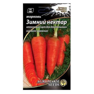 Купить Семена моркови Агромакси Зимний нектар 3г Дом, сад, огород