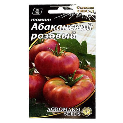 Семена Томат АГРОМАКСИ Абаканский розовый 0, 1г Купить Семена томата Агромакси Абаканский розовый 0.1г Дом, сад, огород