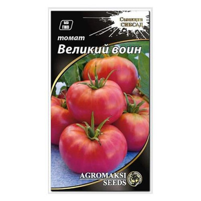 Семена Томат АГРОМАКСИ Великий воин 0, 1г Купить Семена томата Агромакси Великий воин 0.1г Дом, сад, огород