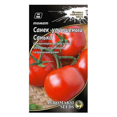 Семена Томат АГРОМАКСИ Санек - улучшенный Санька 0, 1г Купить Семена томата Агромакси Санек-улучшенный Санька 0.1г Дом, сад, огород