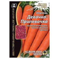 Семена моркови Агромакси Девочка-Припевочка 15г