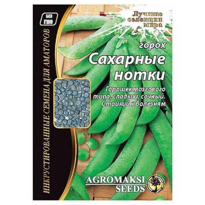 Купить Семена гороха овощного Агромакси Сахарные нотки 30г Дом, сад, огород