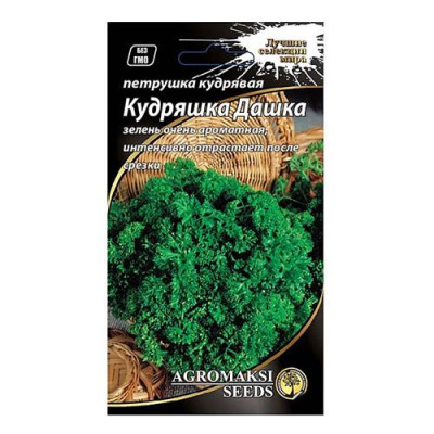 Семена Петрушка АГРОМАКСИ кудрявая Кудряшка Дашка 2г Купить Семена петрушки кудрявой Агромакси Кудряшка Дашка 2г Дом, сад, огород