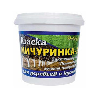Краска для садовых деревьев Дивоцвет Мичуринка-2 готовая 4.2л белая