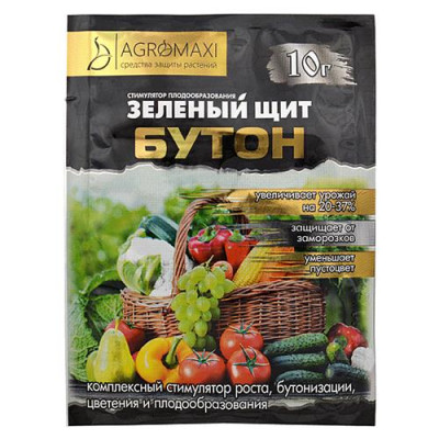 Купить Удобрение Агромакси Зеленый щит Бутон 10г Дом, сад, огород