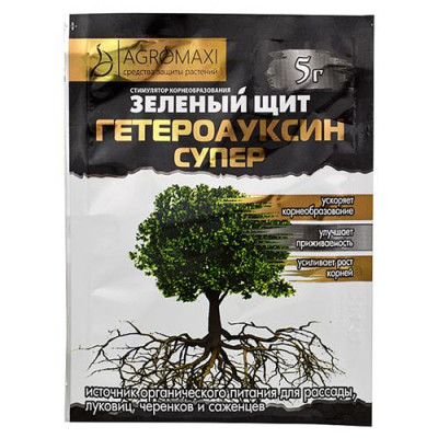 Удобрение Агромакси Зеленый щит Гетероауксин Супер 5г