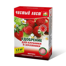 Купить Удобрение кристаллическое для клубники и земляники Чистый Лист 1200г Дом, сад, огород