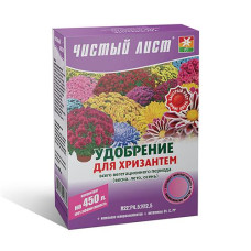 Удобрение кристаллическое для хризантем Чистый Лист 300г