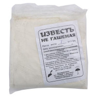 Известь 1кг не гашеная