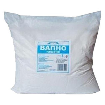 Купить Известь гашеная Велес 3кг Дом, сад, огород