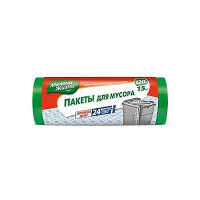Пакеты для мусора Мелочи Жизни полиэтиленовые 120л 15шт