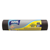 Пакеты для мусора Novax 60л 15шт