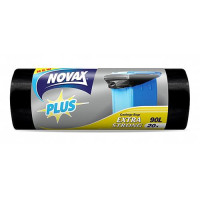 Пакеты для мусора Novax Plus 90л 20шт