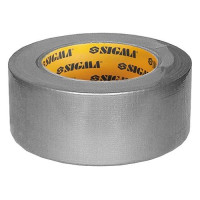 Лента армированная Sigma 8419021 50мм 10м серая