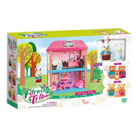 Игрушка Forest Tribe Домик-комната 60233 2 этажа 28x23x5см