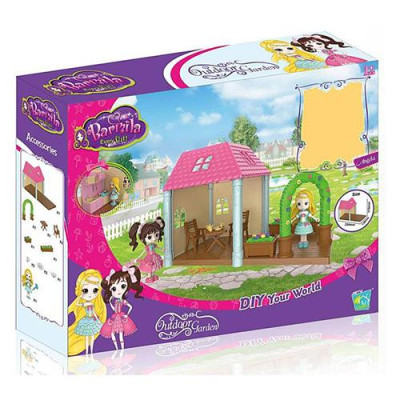 Купить Игрушка Jieyu Домик-комната 30104 2 комнаты 26x14x17см Дом, сад, огород