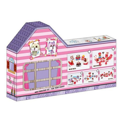 Игрушка Mr.Manx Нappy Family Домик-комната HY-067A 41x24.5x5.5см Купить Игрушка Mr.Manx Нappy Family Домик-комната HY-067A 41x24.5x5.5см Дом, сад, огород