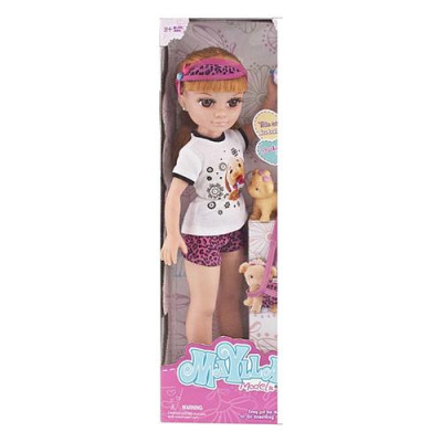 Купить Игрушка Кукла 88113 с питомцем h43см Дом, сад, огород
