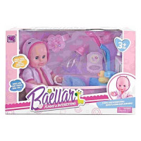 Игрушка Baellar Кукла-пупс 11799 с ванной и аксессуарами h30см
