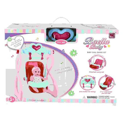 Игрушка Baellar Набор качелька-стульчик для кормления 13799 52x14.5x36см Купить Игрушка Baellar Набор качелька-стульчик для кормления 13799 52x14.5x36см Дом, сад, огород