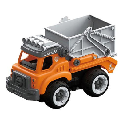 Купить Игрушечная машинка-конструктор Мусоровоз Diy Spatial Creativity LM8062-SZ-1 Дом, сад, огород