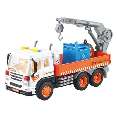 Купить Игрушечная машинка Wenyi WY340C Автопогрузчик фрикционная Дом, сад, огород