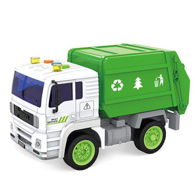Купить Игрушечная машинка Wenyi WY520A Мусоровоз фрикционная Дом, сад, огород