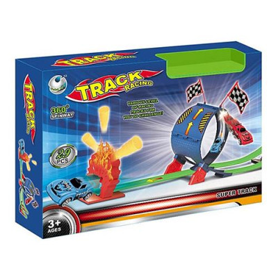 Купить Трек гоночный Global Toys 011-10 2 машинки Дом, сад, огород