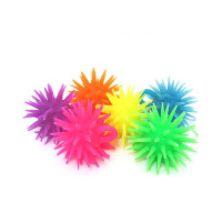 Игрушка-антистресс светящаяся Колючка 3839 6см 24шт ассорти