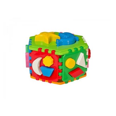 Купить Игрушечный куб-сортер ТехноК 2445 Умный малыш Гиппо Дом, сад, огород