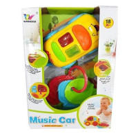Игрушечная Машинка-брелок Wrndisi 5811/5813 3 съемных ключа на кольце