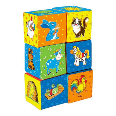 Игрушечные Кубики MС 090601-02 Ферма TM Macik Купить Игрушечные Кубики MС 090601-02 Ферма TM Macik Дом, сад, огород