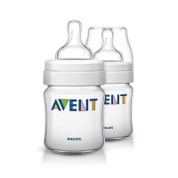 Бутылочка для кормления Avent Classic 120мл 2шт SCF560/27