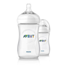 Купить Бутылочка для кормления Avent Natural 260мл 2шт SCF693/27 Дом, сад, огород