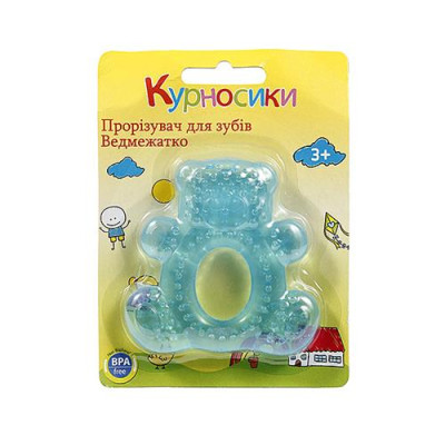Купить Прорезыватель для зубов Курносики водный Медвежонок Дом, сад, огород
