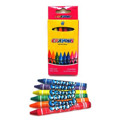 Набор мелков восковых Crayons 6 цветов 8496-6 Купить Набор мелков восковых Crayons 6 цветов 8496-6 Дом, сад, огород