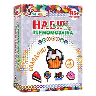 Набор термомозаики Умняшка ТМ-007 Солодощі с магнитом и планшетом Купить Набор термомозаики Умняшка ТМ-007 Солодощі с магнитом и планшетом Дом, сад, огород