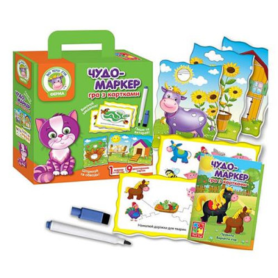 Купить Игра настольная Vladi Toys VT2100-06 Ферма развивающая Дом, сад, огород