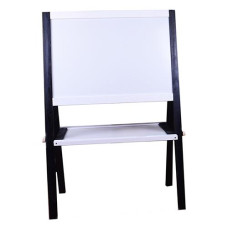 Купить Мольберт деревянный 60x40x100 черно-белый Дом, сад, огород