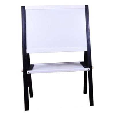 Купить Мольберт деревянный 60x40x100 черно-белый Дом, сад, огород