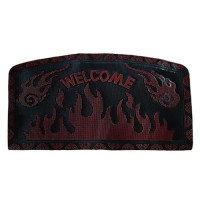 Коврик входной резиновый Welcome огонь 45х75 см 808