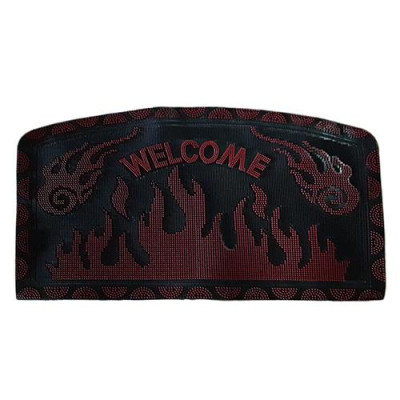 Коврик входной резиновый Welcome огонь 45х75 см 808 Купить Коврик входной резиновый Welcome огонь 45х75 см 808 Дом, сад, огород