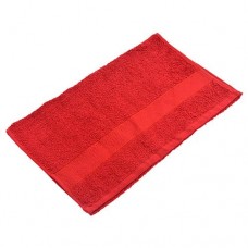Полотенце махровое 40х70см Aisha Home Textile бордовый