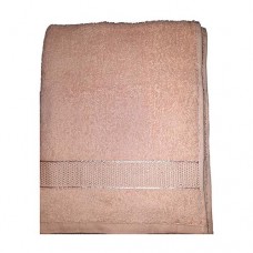 Полотенце махровое Aisha Home Textile 70х140см розовое